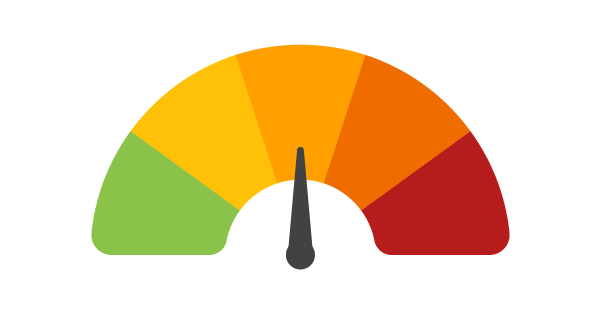 speedometer with needle